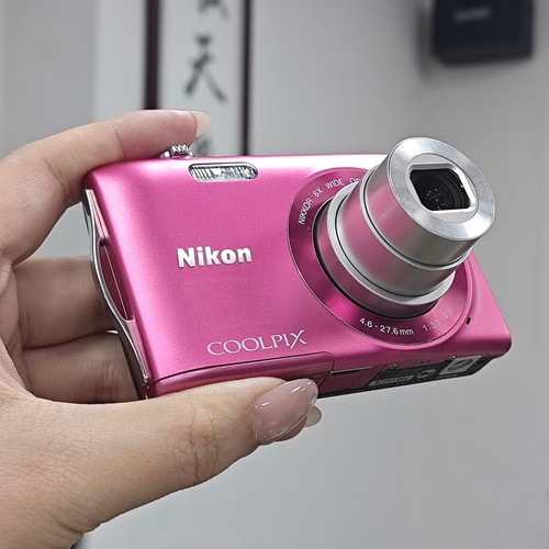 Nikon coolpix s3300 strawberry - nikon,
