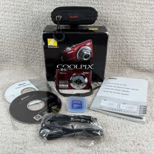 Nikon coolpix l22 0mp - nikon, 12.0mp