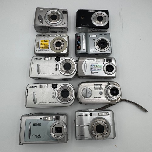 Digital camera lot 10pc sony - camera,
