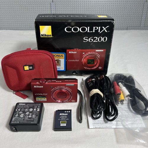 Nikon coolpix s6200 0mp - nikon, 16.0mp