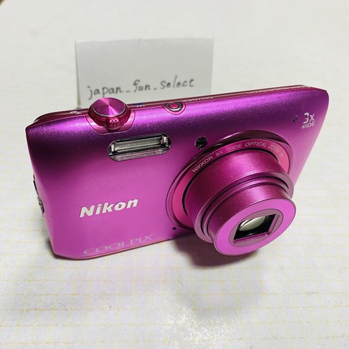 Nikon coolpix s3600 pink - coolpix,